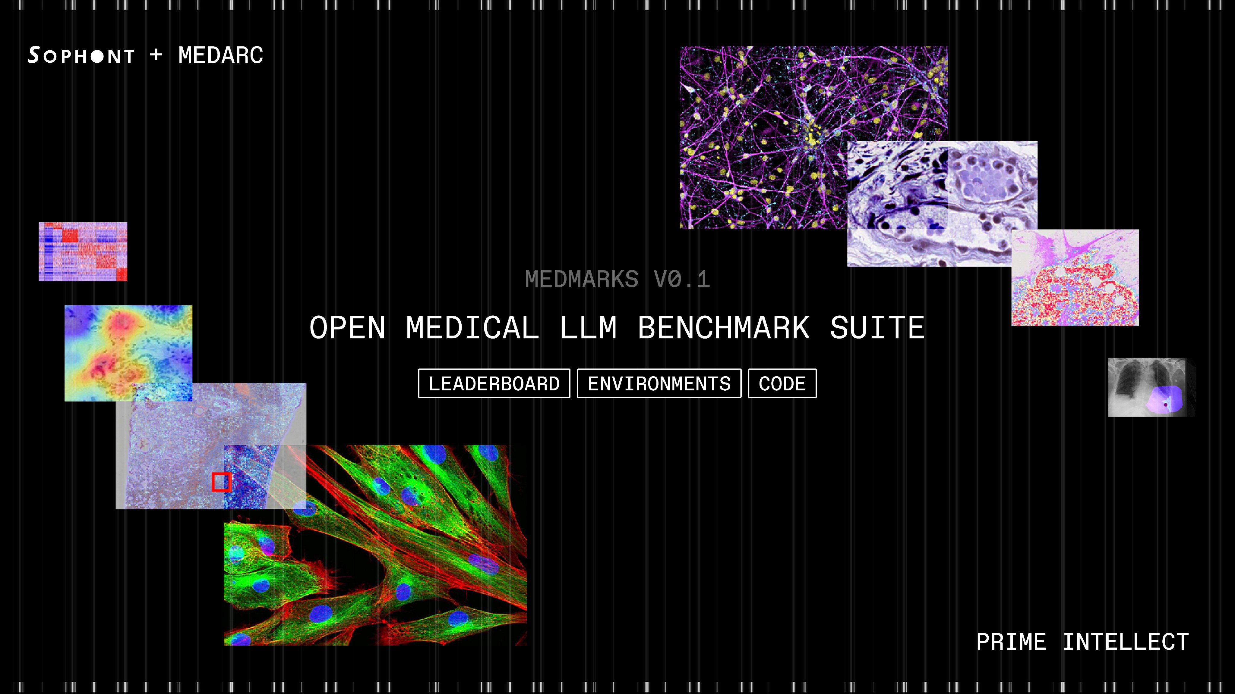 Medmarks benchmark banner